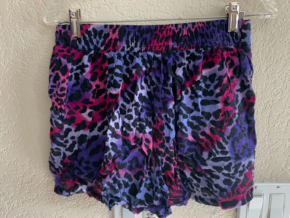 Pantalones Cortos Ligeros Decree Rosa Negro Púrpura Talla M Foto 4 de 4