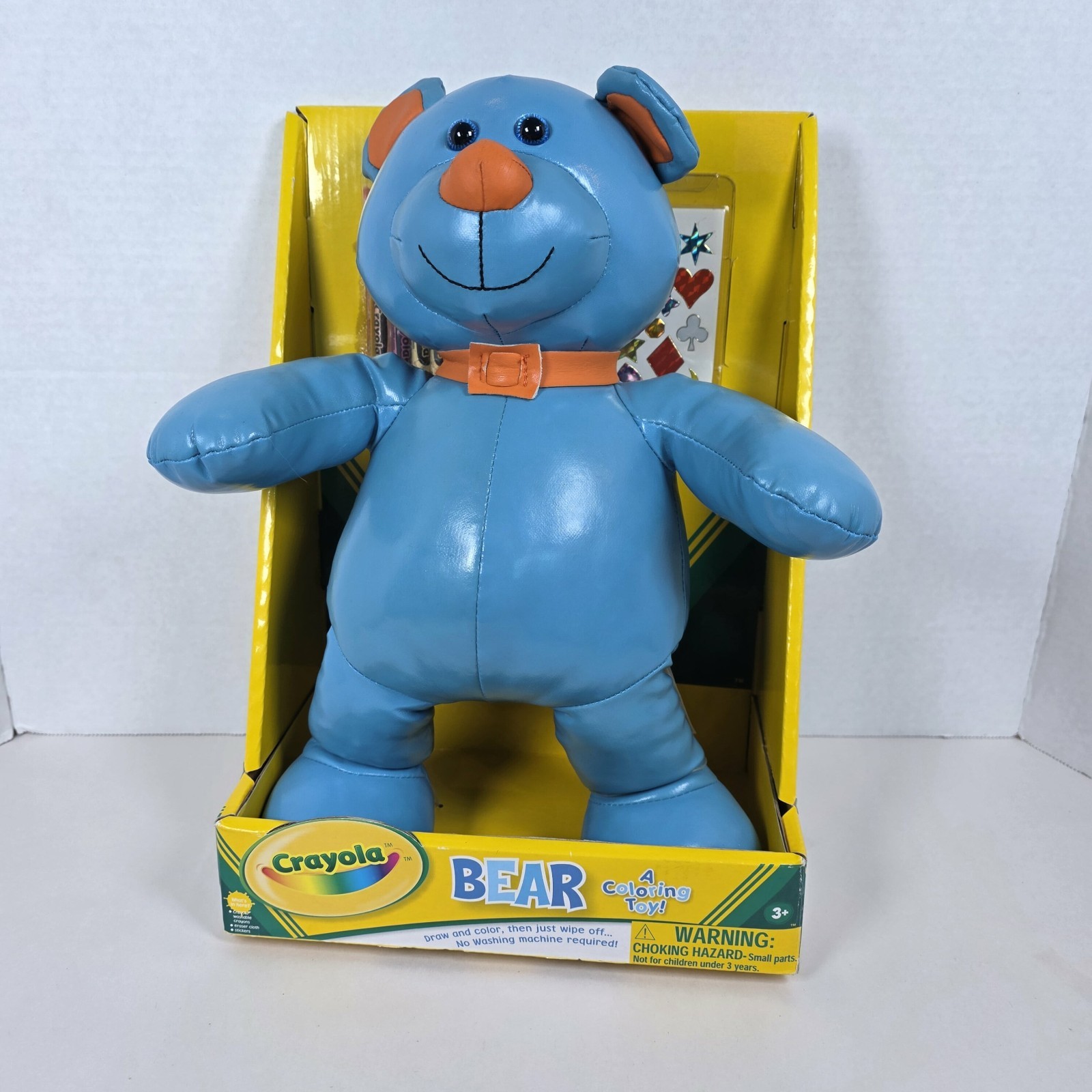 **RARE** Crayola Color Bear Plush Stuffed Animal  2006 New