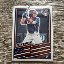 Panini 2026 Stars & Stripes Drew Burress USA Collegiate Team Card #39