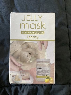 Hyaluronic Acid Whitening Jelly Face Mask Lemon Hydrating Care Face Care New
