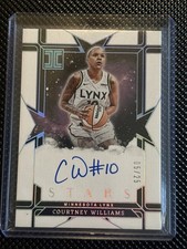 2025 Panini Impeccable WNBA Stars Holo Silver #SS-CW Courtney Williams #'d/25