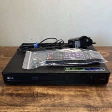 LG BP250 Blu-Ray Disc DVD Player With Remote & Power Cable