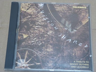 VARIOUS a vision shared (tribute to guthrie & leadbelly) VG+/VG+ (CD Album)