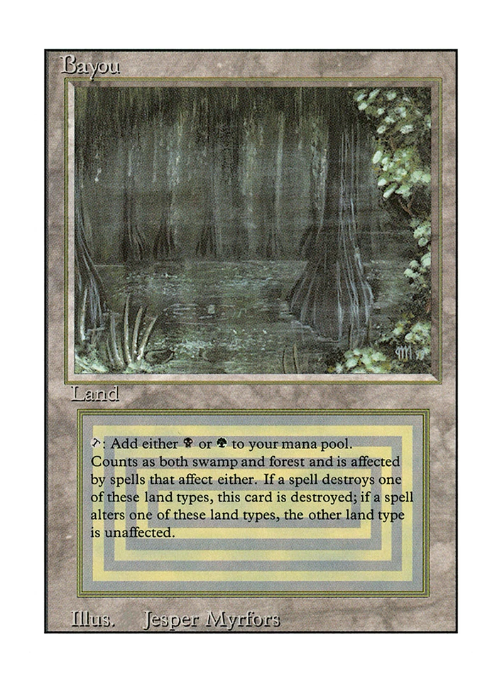 Alt Art Replacement - Original Dual Lands Set Playtest for MTG / Magic Commander - Image 3 of 4