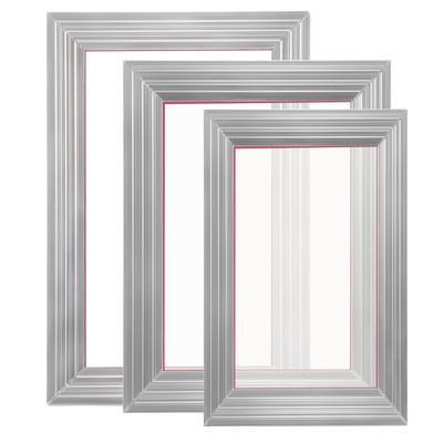 Screen Printing Kit Silk Screen Printing Frames 6x10/8x12/10x14 110 Mesh
