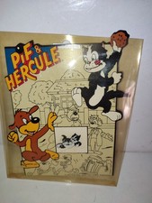 PIN'S PIF ET HERCULE- HERCULE COURT -  CARTONETTE PLV - 1991   BEL ETAT