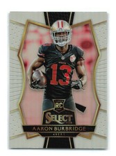 Aaron Burbridge - 2016 Panini Select #103 Prizm Silver RC - San Francisco 49ers