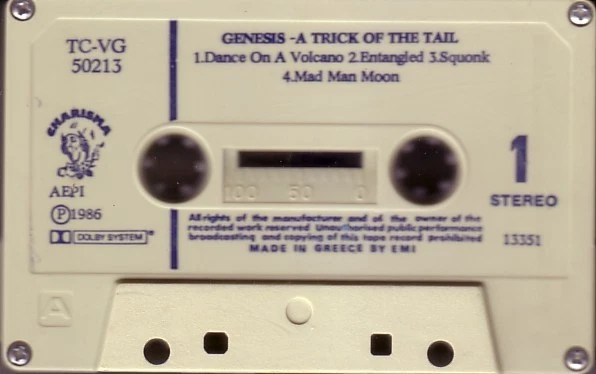 🌟Genesis–A Trick Of The Tail Cassette Album Dolby System 1986 ✅BRAND NEW SEALE - Image 4 of 4