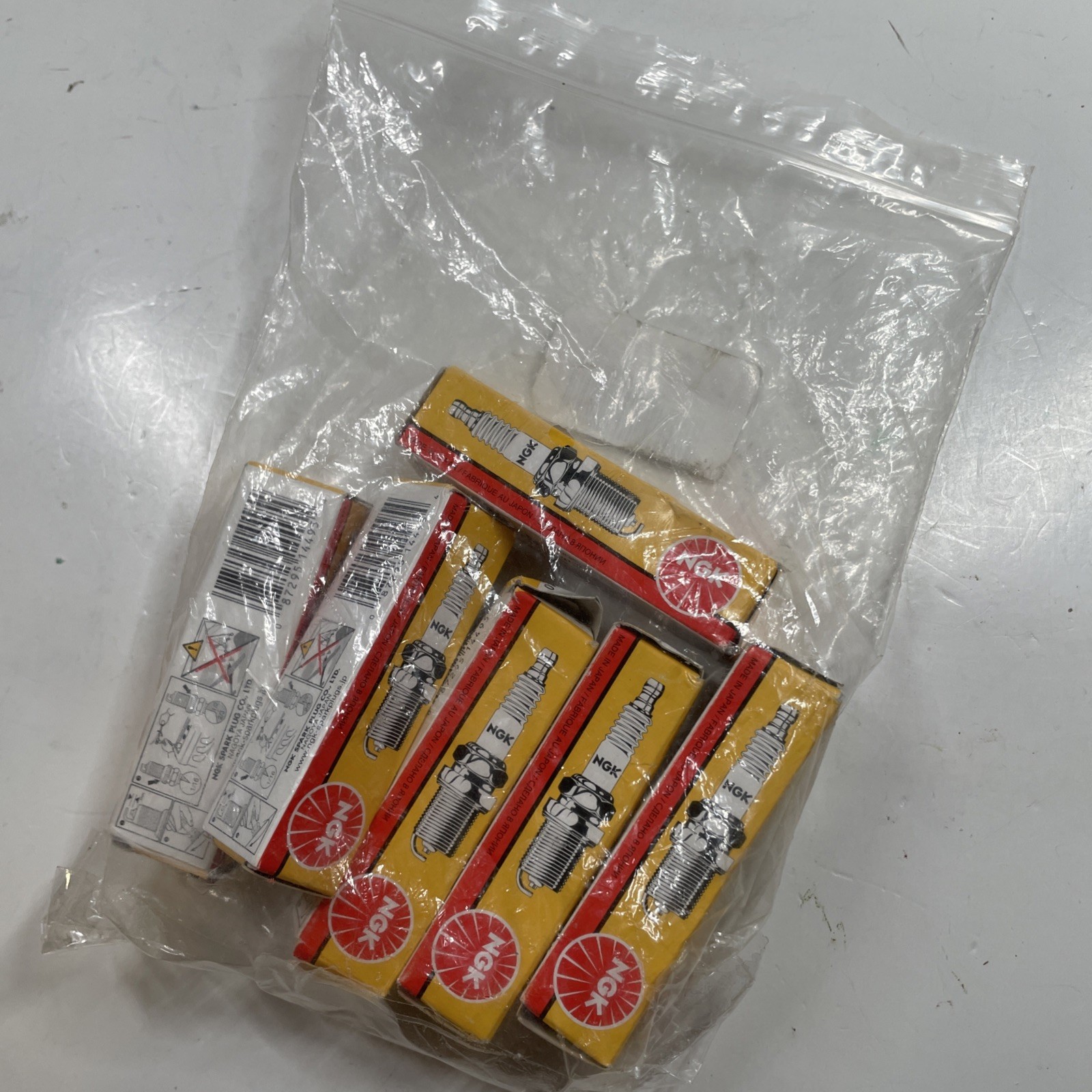 QTY 6 NGK 4495 BPZ8H-N-10 Spark Plug Fits Mercury 40/55/60 Sea Pro Outboard