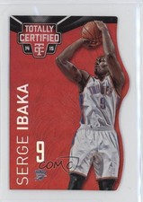 2014 Panini Totally Certified Mirror Platinum Red Die-Cut /135 Serge Ibaka 5e4