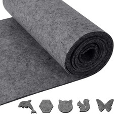 Rotolo Di Feltro in Feltro, 30 Cm X 250 Cm X 3 Mm, Al Metro, Feltro per Lavori D