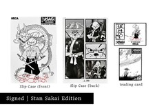 Usagi Yojimbo NECA 7  Figure Stan Sakai Edition Black and White Signed Box