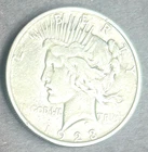 1923 PEACE SILVER DOLLAR COIN PHILADELPHIA 103 YEARS OLD STUNNINGLY PRESERVED