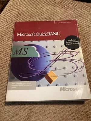 Microsoft Quickbasic Version 1.0 User s Guide 1988