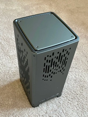 Louqe RAW S1 Mini-ITX Case – Graphite Grey (Model LQ-RAS101-CA-0GR)