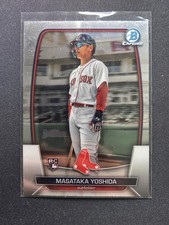2023 Bowman Chrome #75 Rookie Card RC Masataka Yoshida Red Sox. rookie card picture
