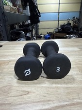PELOTON 3lb Dumbbell Hand Weights Set of 2, PL-WT-B-03 NEW/Open Box