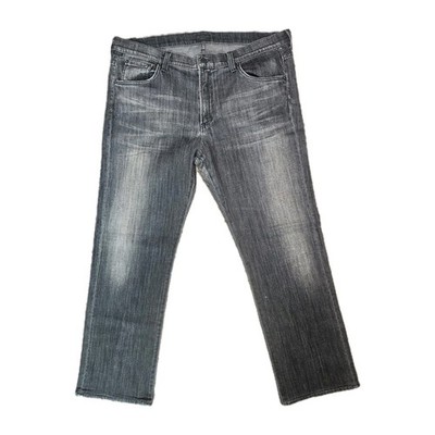 Citizens of Humanity Sid Jeans Mens 38 Black Straight USA Made Denim 504E-381