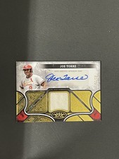 2025 Topps Tier One Joe Torre Relic Auto Game Used patch #/25