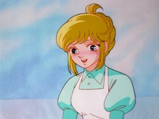 Saint Seiya Knights of the Zodiac Cel Movie Eris Erie Aizawa Used with Scene Bac