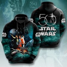 Star Wars 50th Anniversary 3D Hoodie