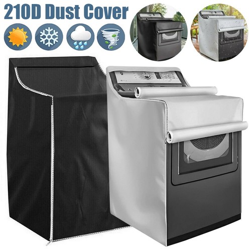 Odot Washer Dustproof Cover Front Load, Washing Machine Dryer Protector Sunscreen Waterproof Tumble Dryer Case Protective Cover For Most Front Loadi (jungle,XL - View #7