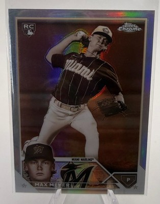 2023 Topps Chrome - Max Meyer #104 Sepia Refractor (RC)