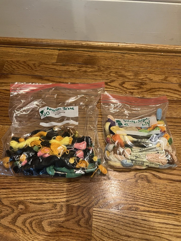 Gran Lote de Hilos Surtidos DMC Bordado Hilo de Puntada Hilo Multicolor Foto 3 de 4