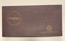 Vintage Scrabble Selchow & Righter Crossword Board Game in Box 1953.