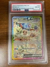 Pokemon SV Prismatic Evolutions Eevee EX #167 Special Illustration Rare PSA 8 🧼
