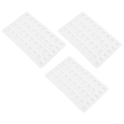 3 Pcs Miniature Silicone Building Blocks Dollhouse Material