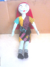 DISNEY "THE NIGHTMARE BEFORE CHRISTMAS SALLY PLUSH DOLL 20" VGUC LOOK FREE SHI