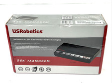 USRobotics 56K V.92 Fax Modem External Model 5686E Factory Sealed New in Box