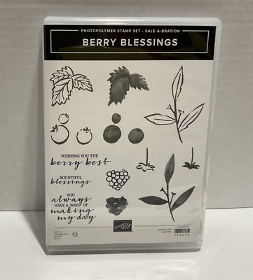 Stampin up Berry Blessings Photopolymer Stamp Set