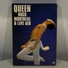 Queen - Rock Montreal Live Aid - DVD - 2 Disc Set w/Sleeve Good Condition