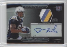 2010 Topps Platinum Refractor Black /99 Ryan Mathews #ARP-RMA Patch Auto 1n34