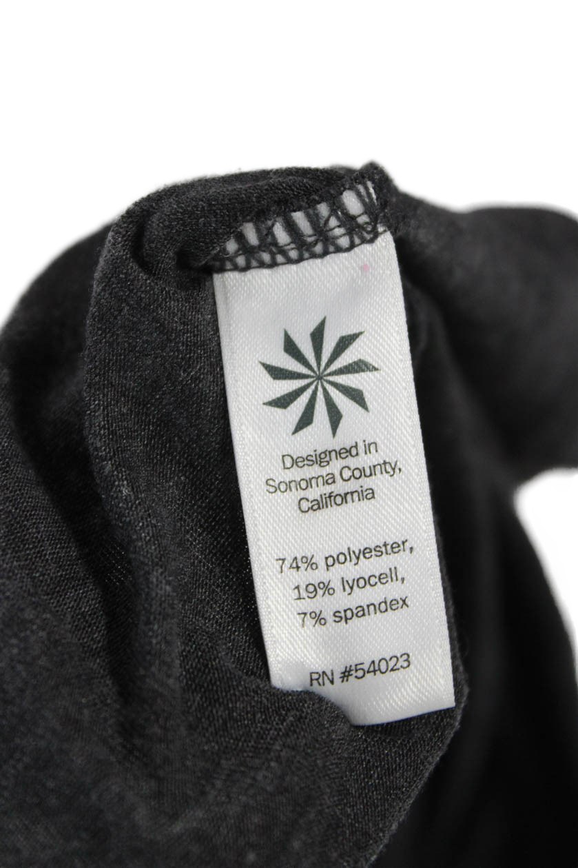 Athleta Women Basic Gray Polyester Sleeveless Tan… - image 5