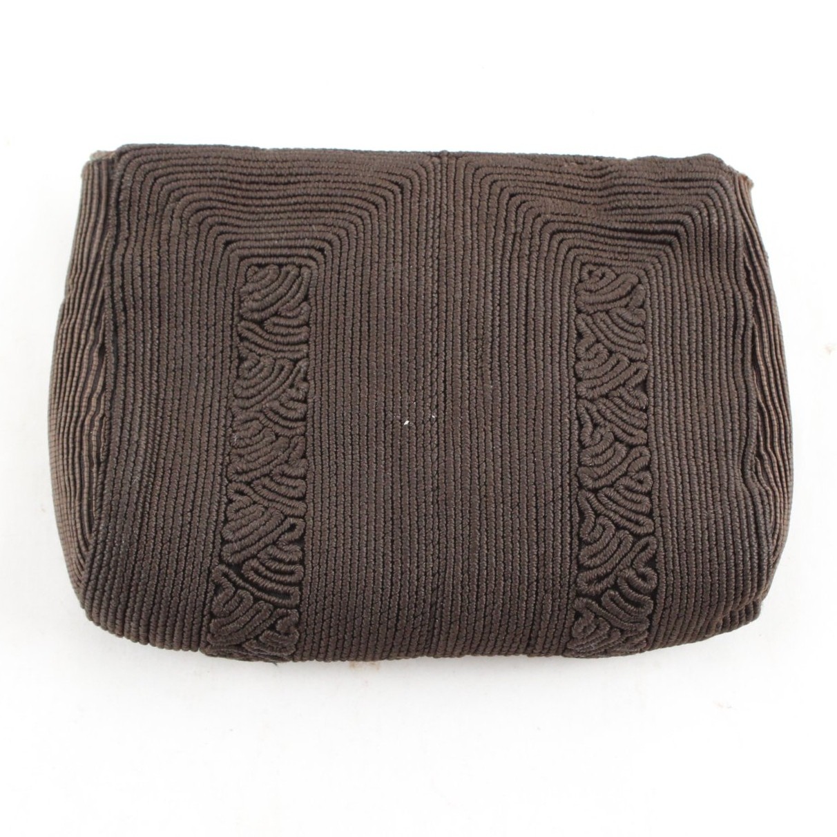 Vintage Prentice Dark Brown Coin Purse Pouch