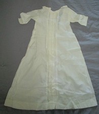 1880's VICTORIAN ANTIQUE BABY DRESSING GOWN LACE with provenance