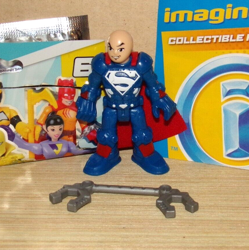 Imaginext LEX LUTHOR Super Suit Figure New Loose Super Friends Series 6 - Picture 3 of 3