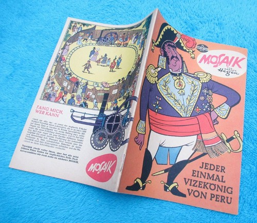 MOSAICO IMPRESIÓN ERRÓNEA Digedags 74 "Cada una vez Virrey del Perú" 1963 RARO - Imagen 11 de 11