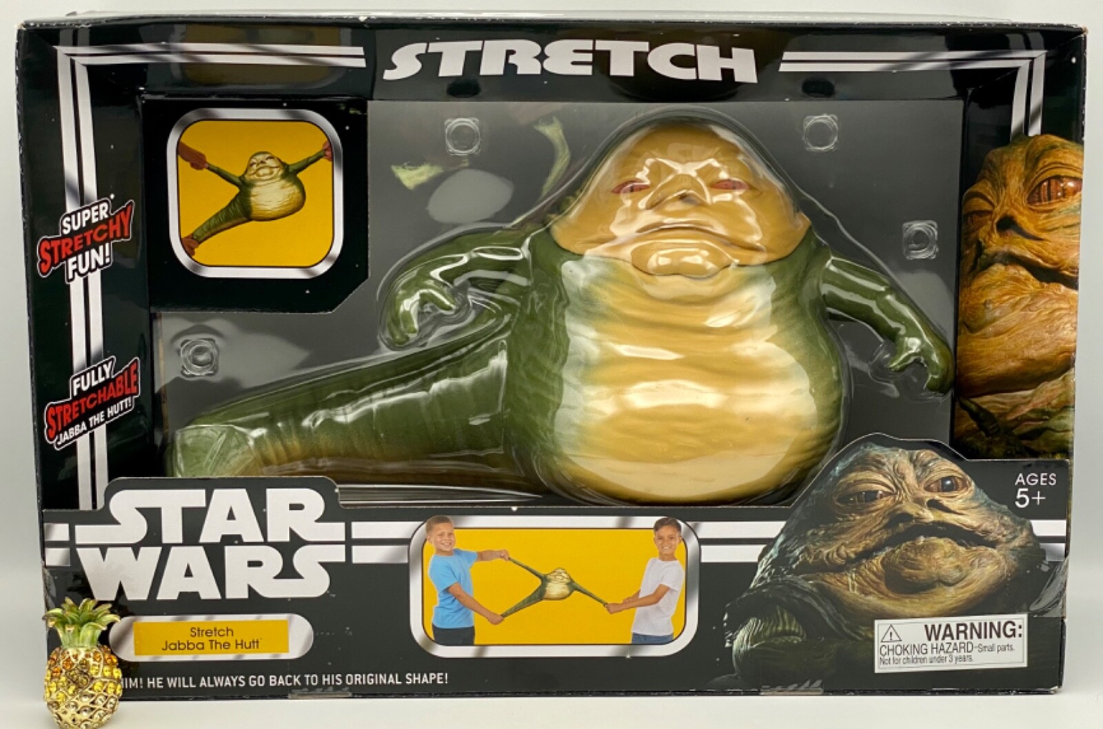 STAR WARS DISNEY Stretch Armstrong JABBA THE HUTT Return of the Jedi UNOPENED