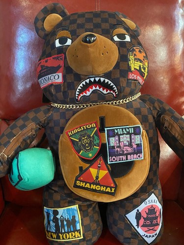 Mochila de viaje Sprayground oso de peluche edición limitada agotada en todas partes - Imagen 10 de 12