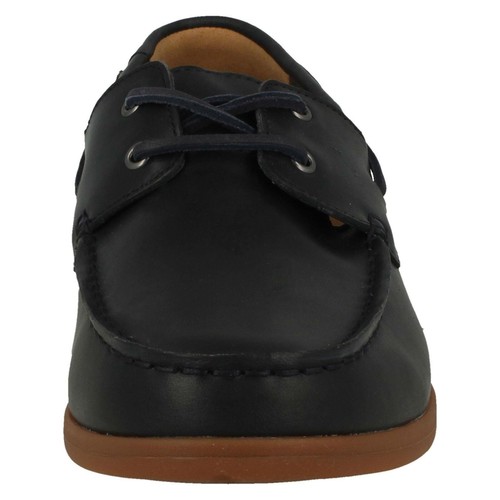 Zapato de barco informal con cordones Morven Sail de Clarks para hombre precio de venta al por menor 49,99 GBP - Imagen 3 de 10