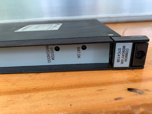 Reliance Electric 57C413B Common Memory Module 64K Automax 57413-3E