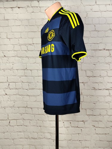 Football shirt soccer FC Chelsea London Blues Away 2009/2010 Adidas Jersey Men S - Picture 2 of 12