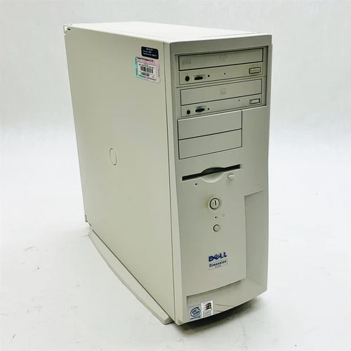 Dell Dimension 4100 Pentium III 933MHz 128MB RAM NO HDD Vintage Retro Desktop PC