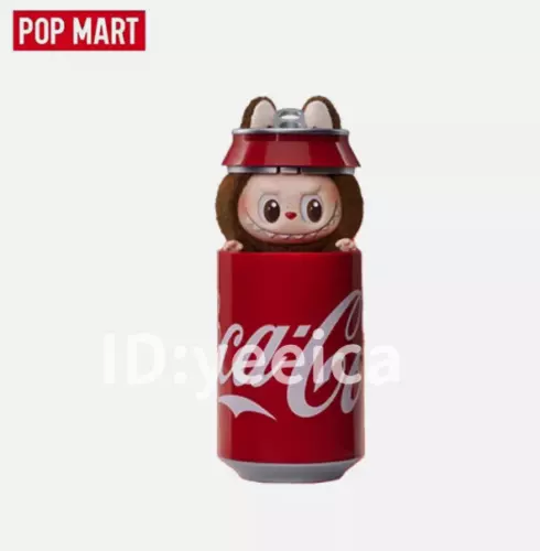 Authentique figurine POMART THE MONSTERS Labubu série peluche le plus cher Coca-Cola cadeau jouet neuf