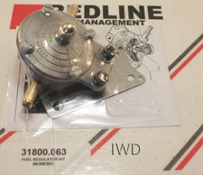 Weber Redline Fuel Pressure Regulator High Quality 1.5-20 lbs PSI made in Italy