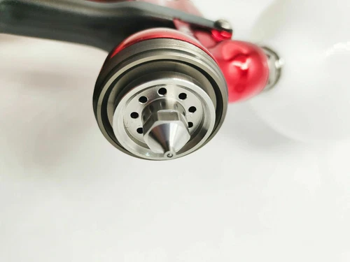 Paint 600ml Neptune red 110 B 1.3mm Nozzle Spray Gun Cars for Devilbiss - Picture 3 of 5